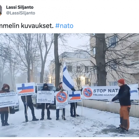 Mielenosoitus-video Suomesta: ”Ei kolmallenne maailmansodalle”