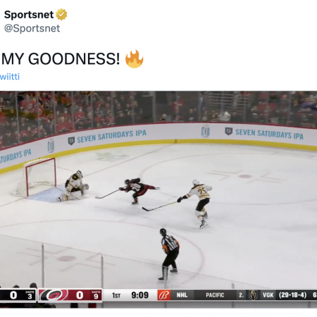 NHL-video: Sebastian Aho painaa upean läpiajomaalin Boston Bruinsin pömpeliin!