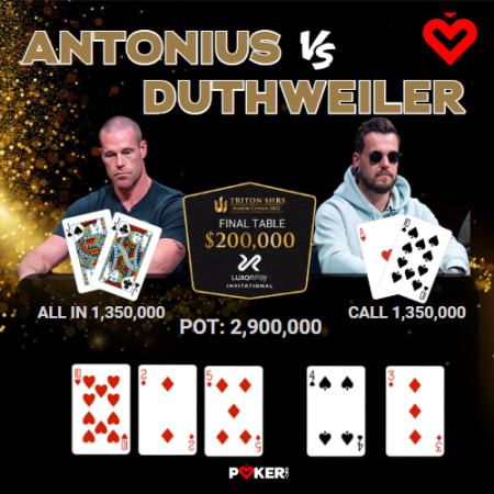 Pokeri: Patrik Antonius rahasti 2,1 miljoonaa Super High Rollerissa!