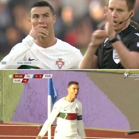 Ronaldo ratkaisi ennätysottelussaan viime hetkellä – Portugali matkalla EM-kisoihin